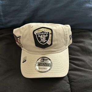 Raiders new era adjustable hat